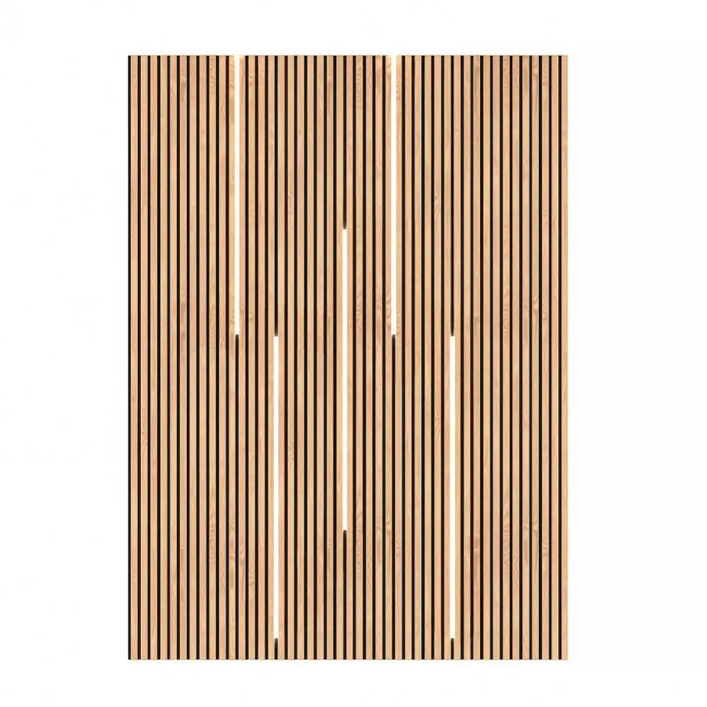 Acoustic Timber Panel with Integrated LED